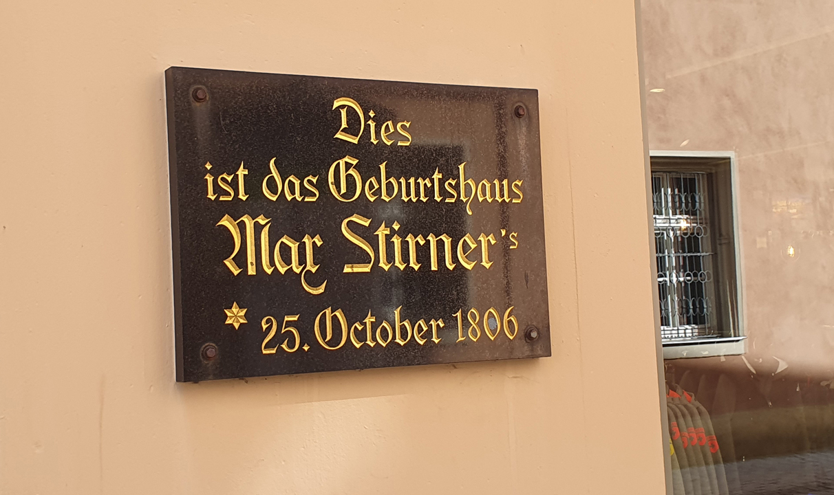 Denkmal Geburtshaus Max Stirner